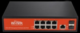 Switch 8 porturi gigabit POE cu management PMS310GF